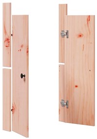 Portas de Cozinha ao Ar Livre 50x9x82 cm Madeira Sólida de Abeto Dougl