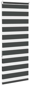 Cortina de zebra 65x150 cm largura do tecido 60,9 cm poliéster