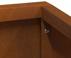 Vasos e Plantadeiras Aço Corten Grande Durável