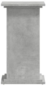 Suporte p/ plantas 33x33x60 cm derivados madeira cinza cimento