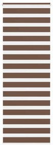 vidaXL Cortina de zebra 85x230 cm largura do tecido 80,9 cm poliéster