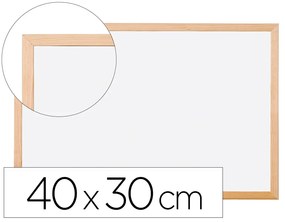 Quadro em Melamina Q-Connect C/ Caixilho em Madeira 400x300mm