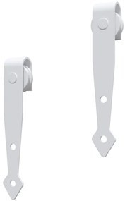 Mini kit para armário deslizante aço carbono 183 cm branco
