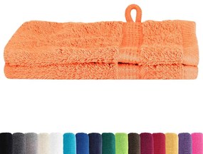Panos de prato 2 pcs Laranja 15 x 21 cm Algodão