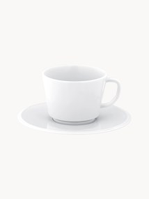 Chávenas de café com pires em porcelana artesanais Vitruv, 2 uni.