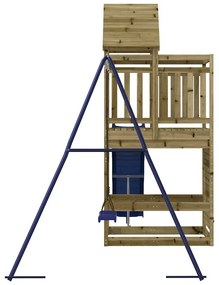 Conjunto de brincar para exterior madeira de pinho impregnada