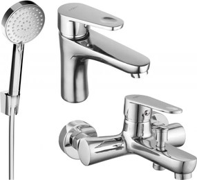 Mexen Kama R75 conjunto de banheira, cromado - 72503R75-00