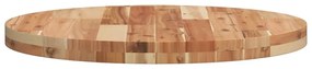 Tampo de mesa redondo Ø60x4 cm madeira de acácia maciça