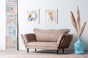 Conjunto de Mobiliário de Sala de Estar Ayla – Nogueira Azul – TV Unit