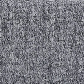 Tapete/carpete para degraus 15 pcs 65x21x4 cm branco e cinzento