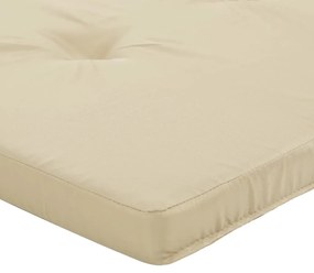 Almofadões p/ cadeira adirondack 2 pcs tecido oxford bege