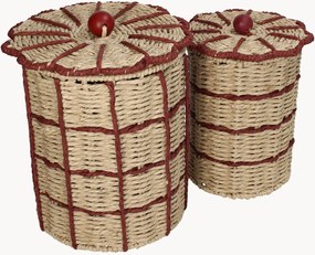 Cestos de arrumação Aina, conjunto de 2