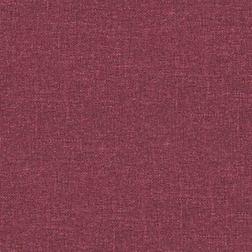 Poltrona reclinável tecido vermelho tinto