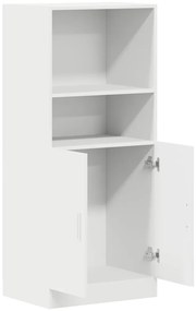 Armário de cozinha 57x41,5x131,5 cm derivados de madeira branco