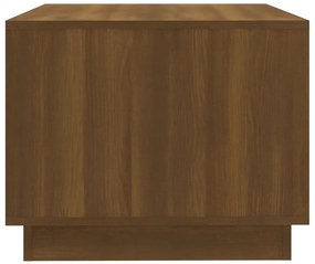Mesa centro 102,5x55x44 cm derivados madeira carvalho castanho