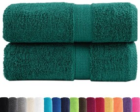 Toalhas de bidé premium SOLUND 2 pcs 30x50 cm 600 gsm verde