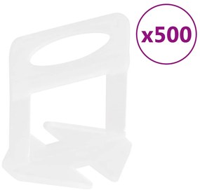 Sistema nivelação de ladrilhos 250 cunhas 500 niveladores 3 mm
