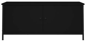 Móvel para TV c/ portas 102x35x45 cm derivados de madeira preto