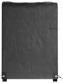 Capas p/ mobília de jardim 2 pcs 8 ilhós 170x94x70cm retangular