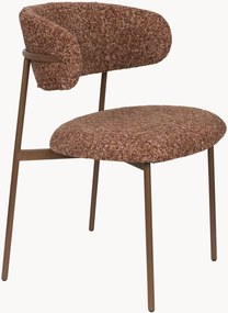Cadeiras de jantar estofadas Claes, conjunto de 2