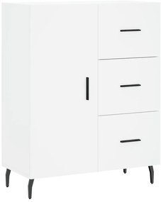 Armário alto 69,5x34x180 cm derivados de madeira branco